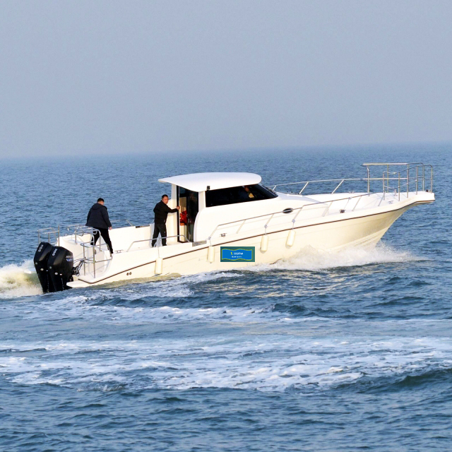 . Times Marine13.6m Kabin Memancing Tertutup dan Kapal Layar Pelancongan -Profil Sebelah