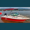 18 voet 5.5 meter veselglas spoedboot vir 7 mense